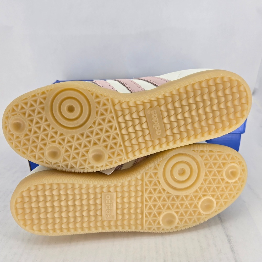 Adidas Samba OG W Off White Pink Sand Strata Gum Sole Sneakers IH9059 Womens 8 - Picture 5 of 15